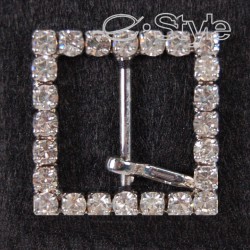 MT 1472-2 Silver-Clear 2,8x2,8cm